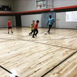 Pilot Family YMCA - Hardwood gym floor