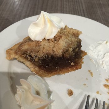 Your Place Restaurant & Sports Pub - Partially eaten piece of shoe fly pie. Whipped cream also real deal. - Sports Bars Near Me - Lancaster, Pennsylvania