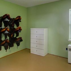 Treasure Coast Stables - Treasure Coast Stables tack room. A/C. Locked at night.