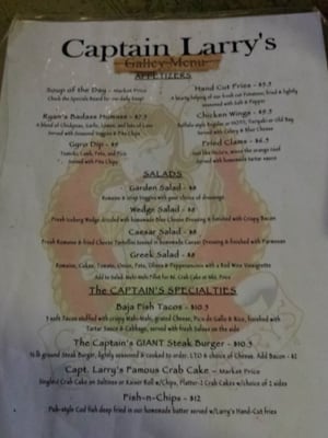 Menu photo 3 Captain Larry's Bar & Grill Baltimore, MD Menu photo 3 Captain Larry's Bar & Grill Baltimore, MD