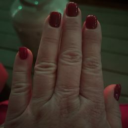 Once again my nails are perfect. Thank you Nikki! Perfect length and beautiful color. Once again my nails are perfect. Thank you Nikki! Perfect length and beautiful color.