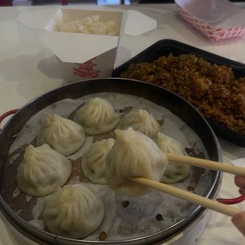 Mayflower Dumpling Express - Pork Mini Bun Steamed Beef Fried Rice - Dim Sum Near Me - Anaheim, California