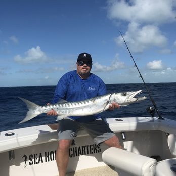 Sea Horse  Charters - Rick with barracuda #1 - Fishing Near Me - Islamorada, Florida