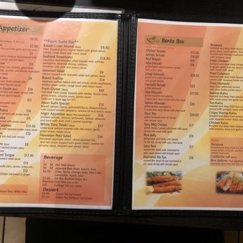 Sen Dai Sushi - Menu as of 12/2019 Part III - Japanese Near Me - Milpitas, California Sen Dai Sushi - Menu as of 12/2019 Part III - Japanese Near Me - Milpitas, California