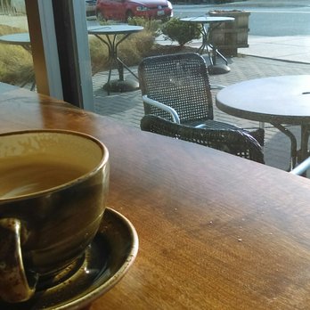 Cunningham's Cafe & Bakery - Nice hot coffee on a cold day perfect view as well cups are pretty - Bakeries Near Me - Towson, Maryland