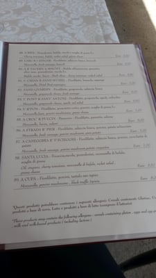 Menu photo 5 La Locanda dell'Arco Calitri, AV