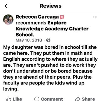 Explore Knowledge Academy - Facebook Review - Elementary Schools Near Me - Las Vegas, Nevada