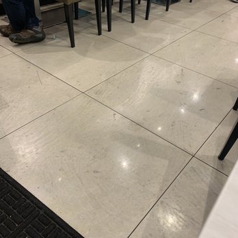 T4 - Floor looked like it hadn't been cleaned in a week - Bubble Tea Near Me - Dublin, California