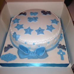 Gâteau pour le baptême de ma grande ! Je dirai dans mon avis s'il était bon
