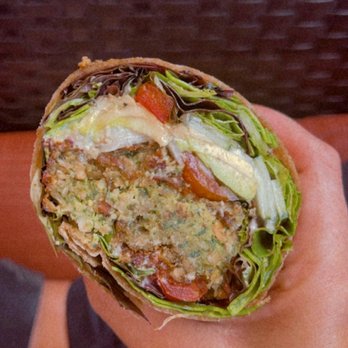 The Stand - American Classics Redefined - Vegan falafel wrap - New American Near Me - Irvine, California The Stand - American Classics Redefined - Vegan falafel wrap - New American Near Me - Irvine, California