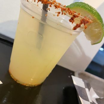 Olla Taqueria Gutierrez - Lime margarita with tajin rim - Mexican Near Me - Covington, Kentucky Olla Taqueria Gutierrez - Lime margarita with tajin rim - Mexican Near Me - Covington, Kentucky