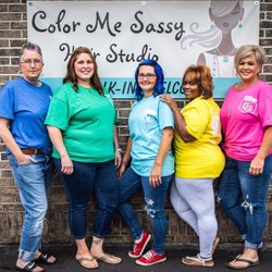 Color Me Sassy Hair Studio - Our 1 year anniversary pic