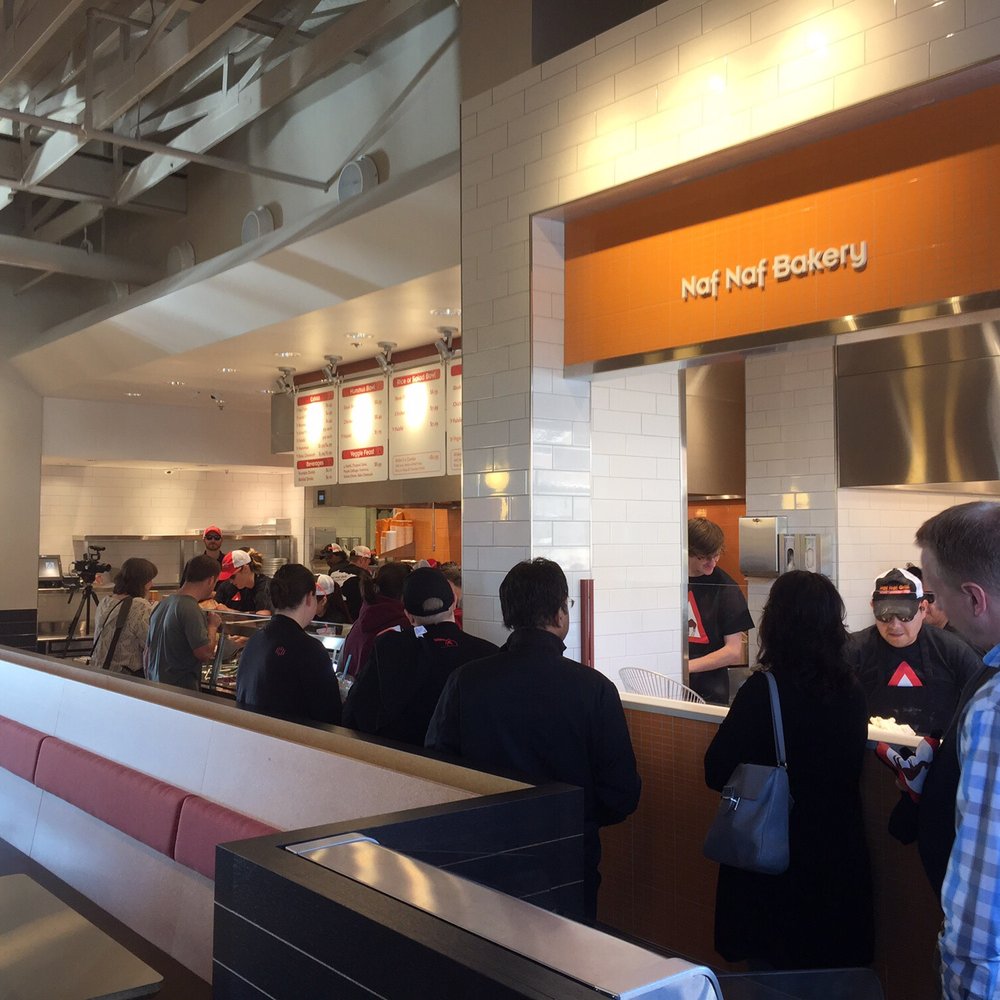 Naf Naf Grill - Pre-opening event crowd line - Middle Eastern Near Me - Eden Prairie, Minnesota Naf Naf Grill - Pre-opening event crowd line - Middle Eastern Near Me - Eden Prairie, Minnesota
