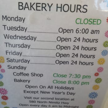 Liliha Bakery - Hours of operation - Bakeries Near Me - Honolulu, Hawaii Liliha Bakery - Hours of operation - Bakeries Near Me - Honolulu, Hawaii