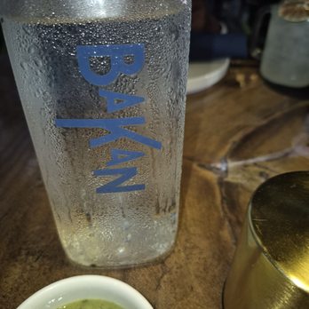 Bakan - Water - Mexican Near Me - Miami, Florida
