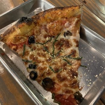 2-1-Dough Pizza - Cheese pizza with basil and black olives - Pizza Near Me - San Antonio, Texas 2-1-Dough Pizza - Cheese pizza with basil and black olives - Pizza Near Me - San Antonio, Texas