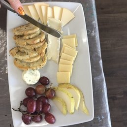 The Cheese Plate, yummy! The Cheese Plate, yummy!