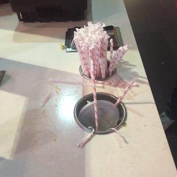 AMC Willowbrook 24 - Condiment area on August 21, 2016. - Cinema Near Me - Houston, Texas AMC Willowbrook 24 - Condiment area on August 21, 2016. - Cinema Near Me - Houston, Texas