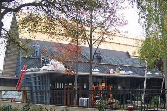 Slide of Baker Roofing