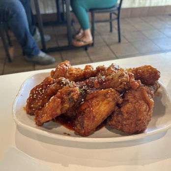 Vons Chicken - Fremont - Gangjeong Glaze half combo - Korean Near Me - Fremont, California Vons Chicken - Fremont - Gangjeong Glaze half combo - Korean Near Me - Fremont, California