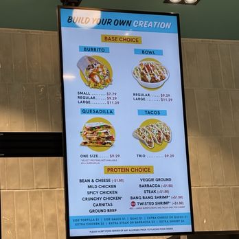 Barrio Burrito Bar - Menú - Tex-Mex Near Me - Delaware, Ohio