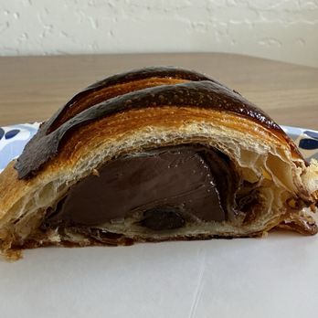 Cocola Bakery - Cross section of Chocolate Croissant - Sandwiches Near Me - Redwood City, California Cocola Bakery - Cross section of Chocolate Croissant - Sandwiches Near Me - Redwood City, California