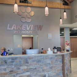 Lakeview Pet Hospital - Reception desk