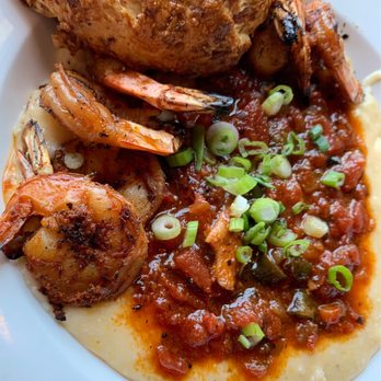 Running Rooster - Shrimp & Grits - American Near Me - Hollister, California