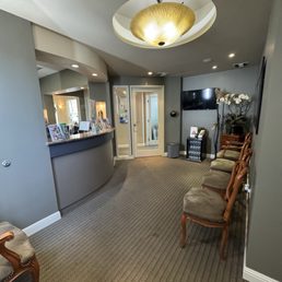 Inside the waiting room. Inside the waiting room.