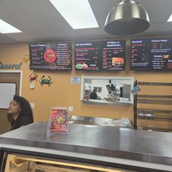 Champ’s Seafood & Grill - Menu board