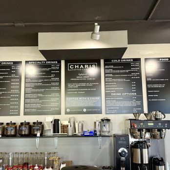 Charis Coffee - Menu - Coffee & Tea Near Me - Manteo, North Carolina
