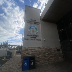 LA County Library - Hawaiian Gardens Library - (The Entrance) to the Hawaiian Gardens Public Library