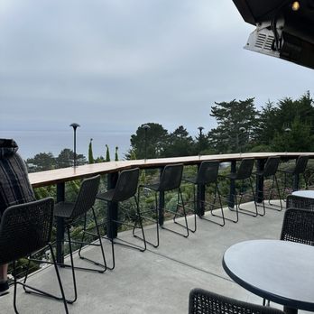Treebones Resort - Outdoor seating with beautiful view - Resorts Near Me - Big Sur, California