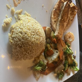 Kaze - Salmon Hibachi Dinner - Japanese Near Me - Dallas, Texas
