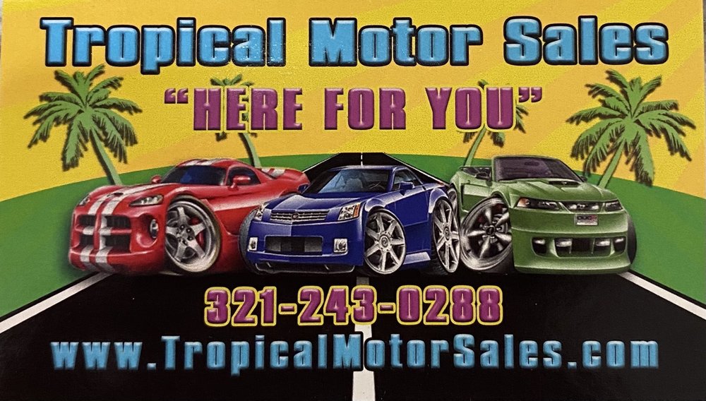 TROPICAL MOTOR SALES Updated September 2024 1501 West King St