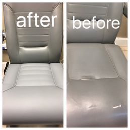 Amazing work, same day, great match, reasonable price, super punctual! I wish I did the whole chair since it looks so nice! Amazing work, same day, great match, reasonable price, super punctual! I wish I did the whole chair since it looks so nice!