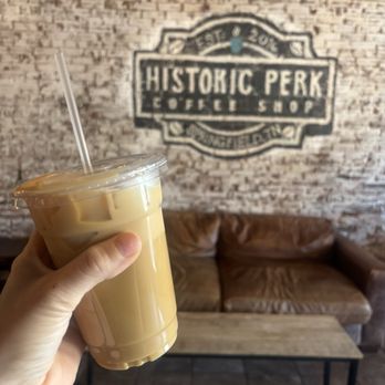 Historic Perk - Latte - Coffee & Tea Near Me - Springfield, Tennessee Historic Perk - Latte - Coffee & Tea Near Me - Springfield, Tennessee