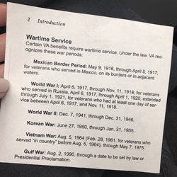 Orange County Veterans Service Office - Wartime Service