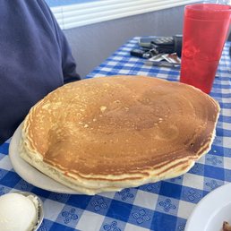 Very large pancake Very large pancake