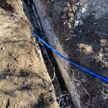 Blue Diamond Design and Build - And turns out we needed a new water line to the house, too. - General Contractors Near Me - Hutto, Texas