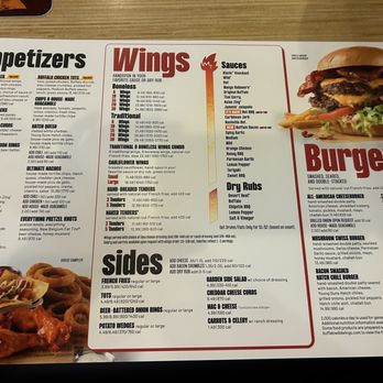 Buffalo Wild Wings - Menu - Chicken Wings Near Me - Chesapeake, Virginia