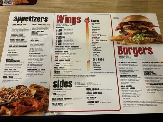Menu photo 2 Buffalo Wild Wings Chesapeake, VA