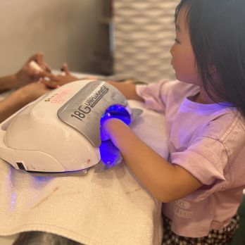 Nail Star & Organic Spa - My 6 yr old getting her first gel manicure - Nail Salons Near Me - Torrance, California Nail Star & Organic Spa - My 6 yr old getting her first gel manicure - Nail Salons Near Me - Torrance, California