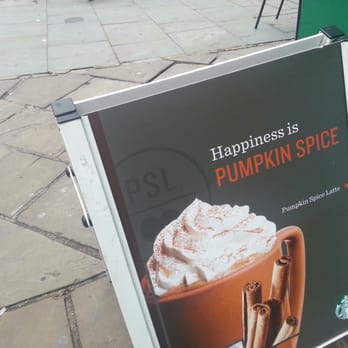 Starbucks - It's Pumpkin  Latte time! Love em!!! - Coffee & Tea Near Me - London, XGL