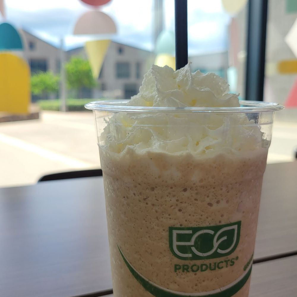 831 Cafe - Vanilla frappe w/ 1 shot of espresso (not too bitter!) - Cafes Near Me - Kapolei, Hawaii