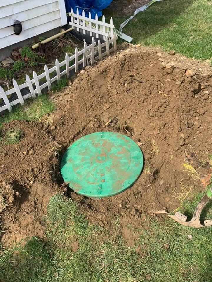 Slide of Evans Septic Tank