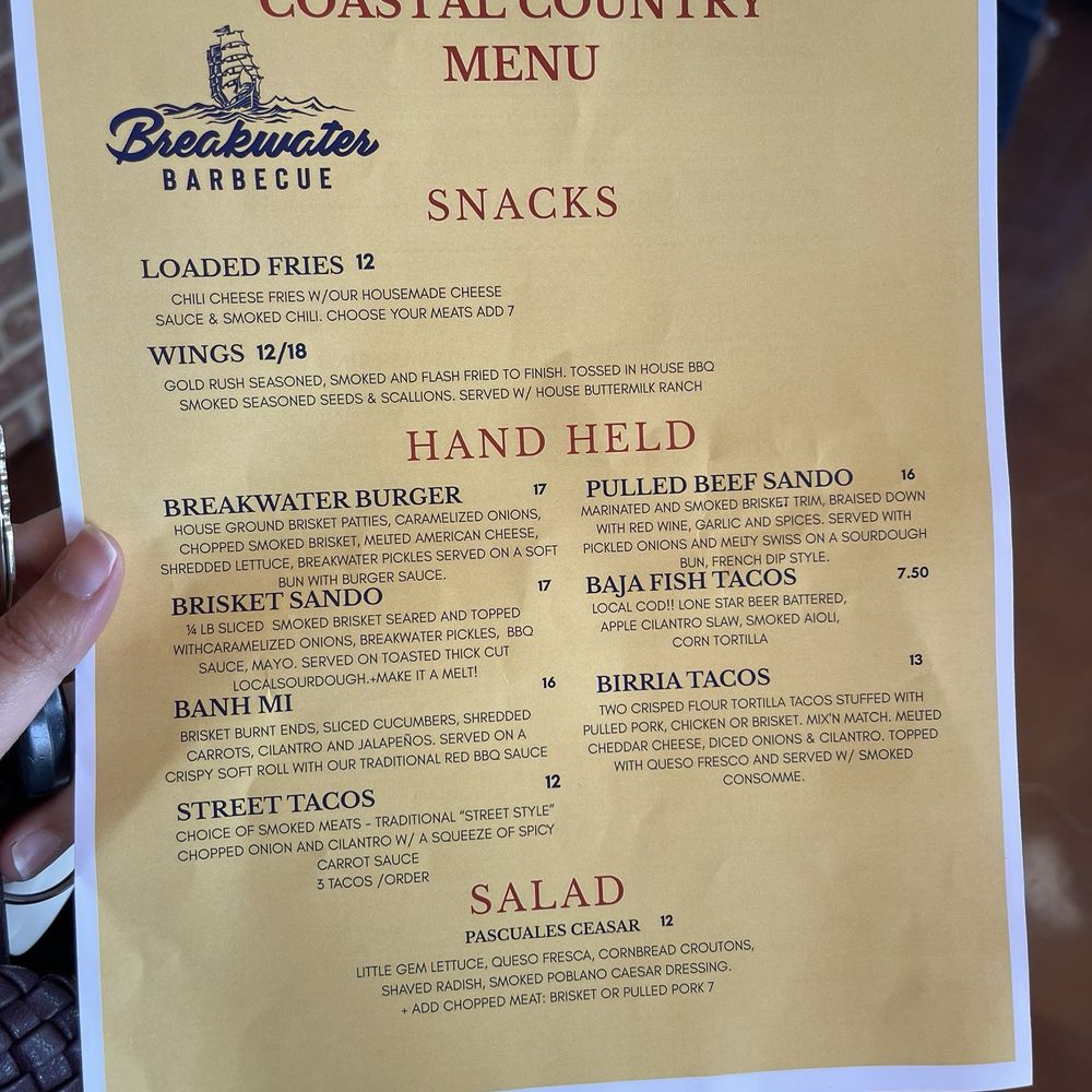 Breakwater Barbecue - Barbeque Near Me - El Granada, California