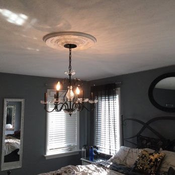 David's Improvements - The chandelier before crystals added - General Contractors Near Me - Glenshaw, Pennsylvania