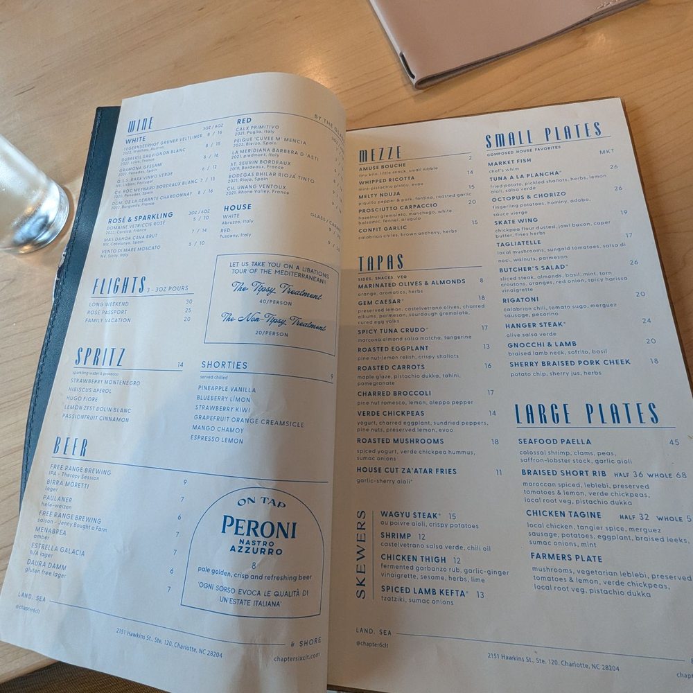 Chapter 6 - Mediterranean Near Me - Charlotte, North Carolina