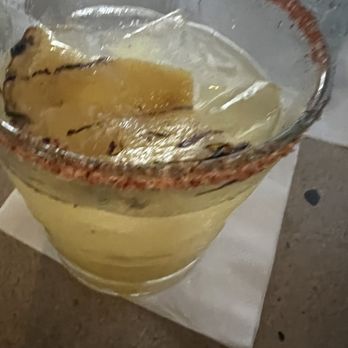 Ulele - Pina Con Fuego with a Tajin rim added - New American Near Me - Tampa, Florida